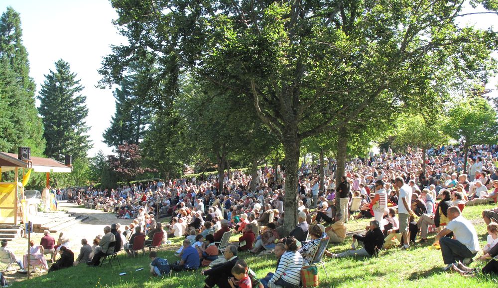 Messe en plein-air du 15 août