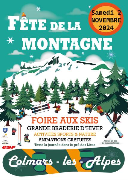 Fête de la montagne et foire aux skis Le 1 nov 2025