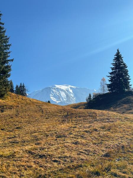 Le Prarion au départ des Toilles