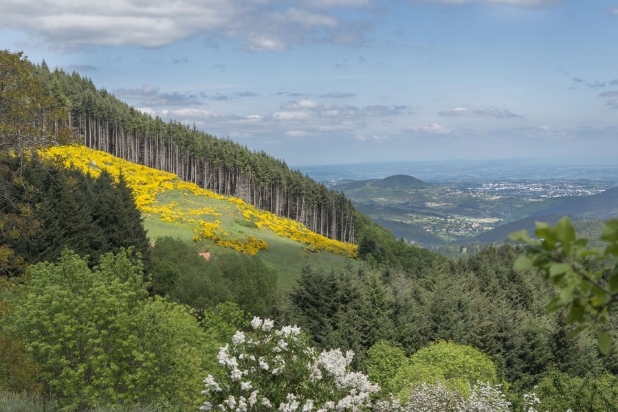 Point de vue depuis la Croix de Chirol