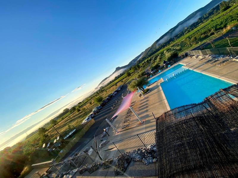 vue village de gîtes