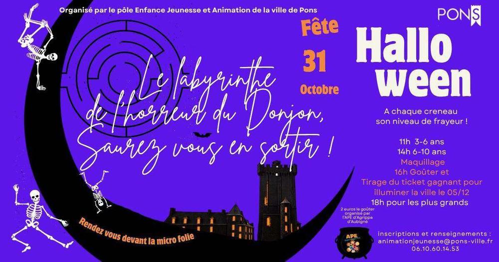 Le labyrinthe de l'horreur du donjon, saurez-vous en sortir ?