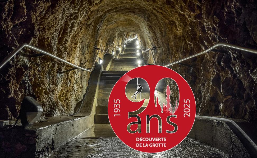 Spécial 90 ans de la découverte de la Grotte - La visite à l'envers !