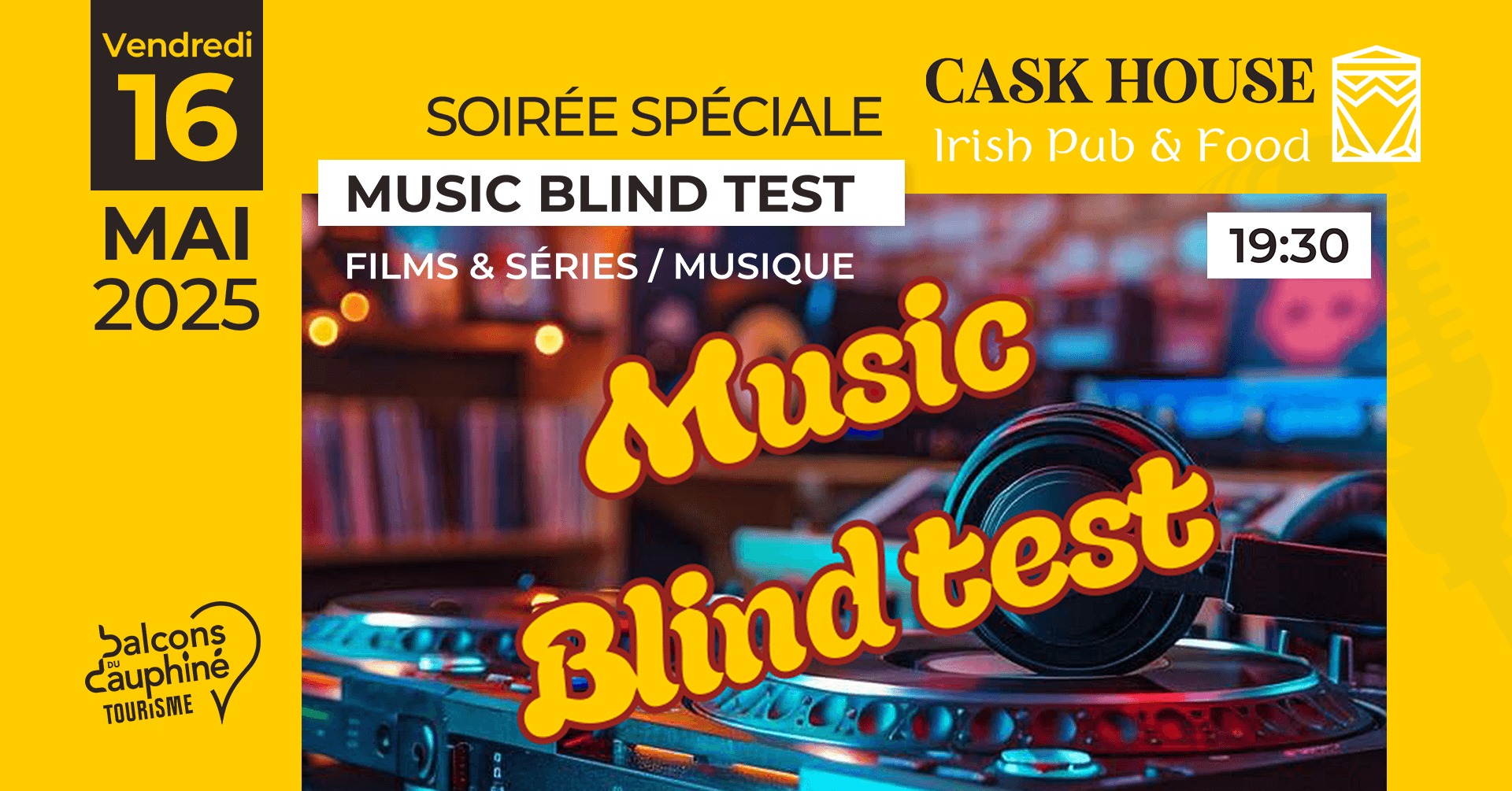 Music blind test au Cask House_Saint-Chef-Balcons du Dauphiné