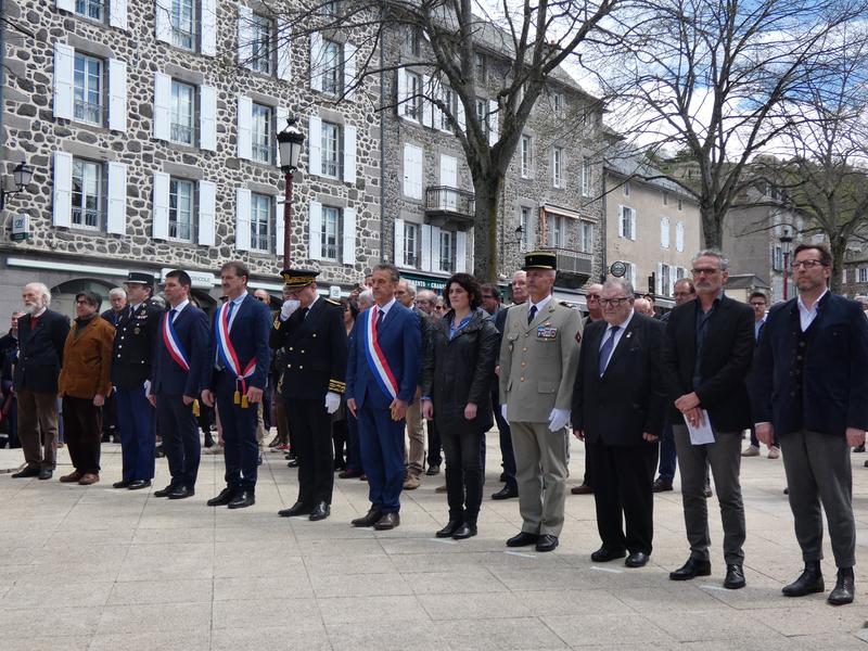 Commémorations à l'occasion de la Journée nationale de la Déportation