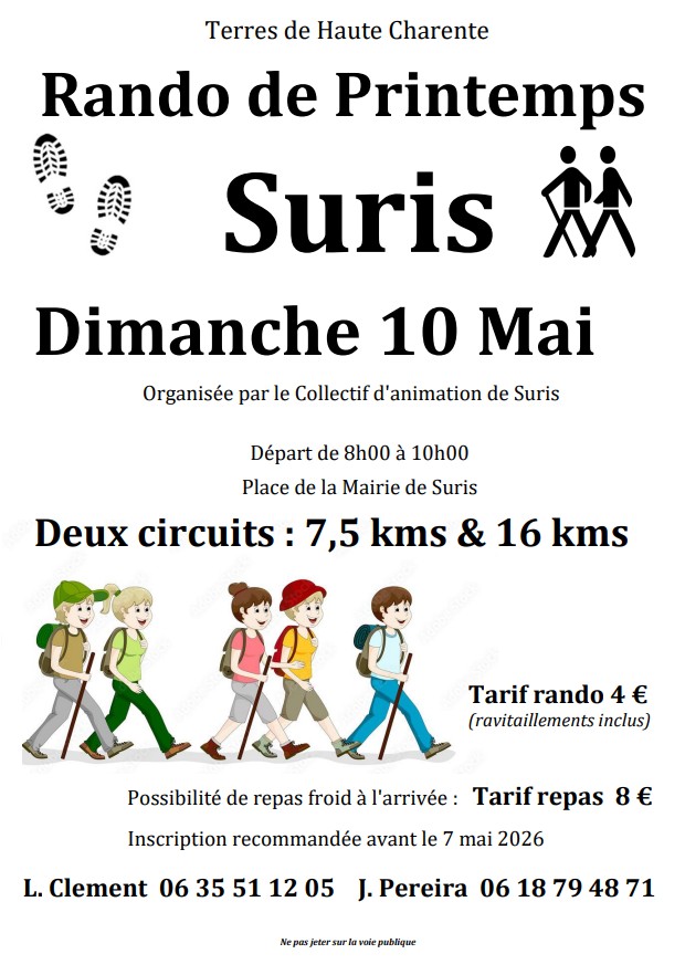 RANDONNEE DE PRINTEMPS