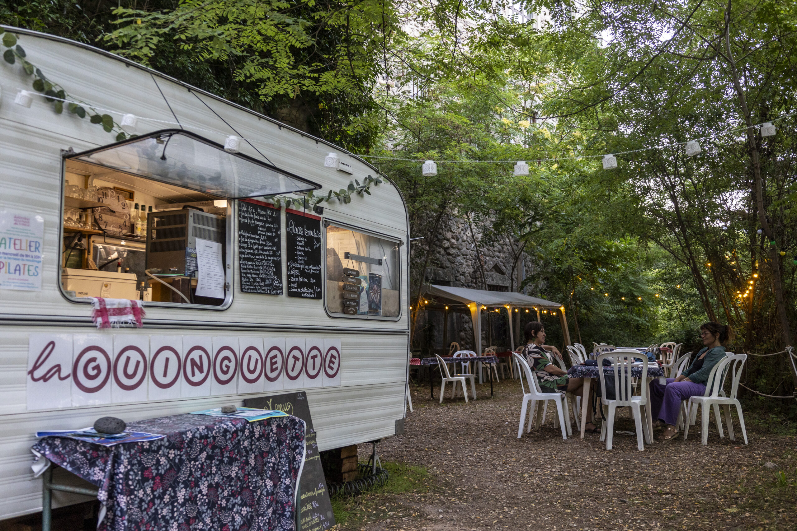 La Guinguette des Bobines à Dunière-sur-Eyrieux
