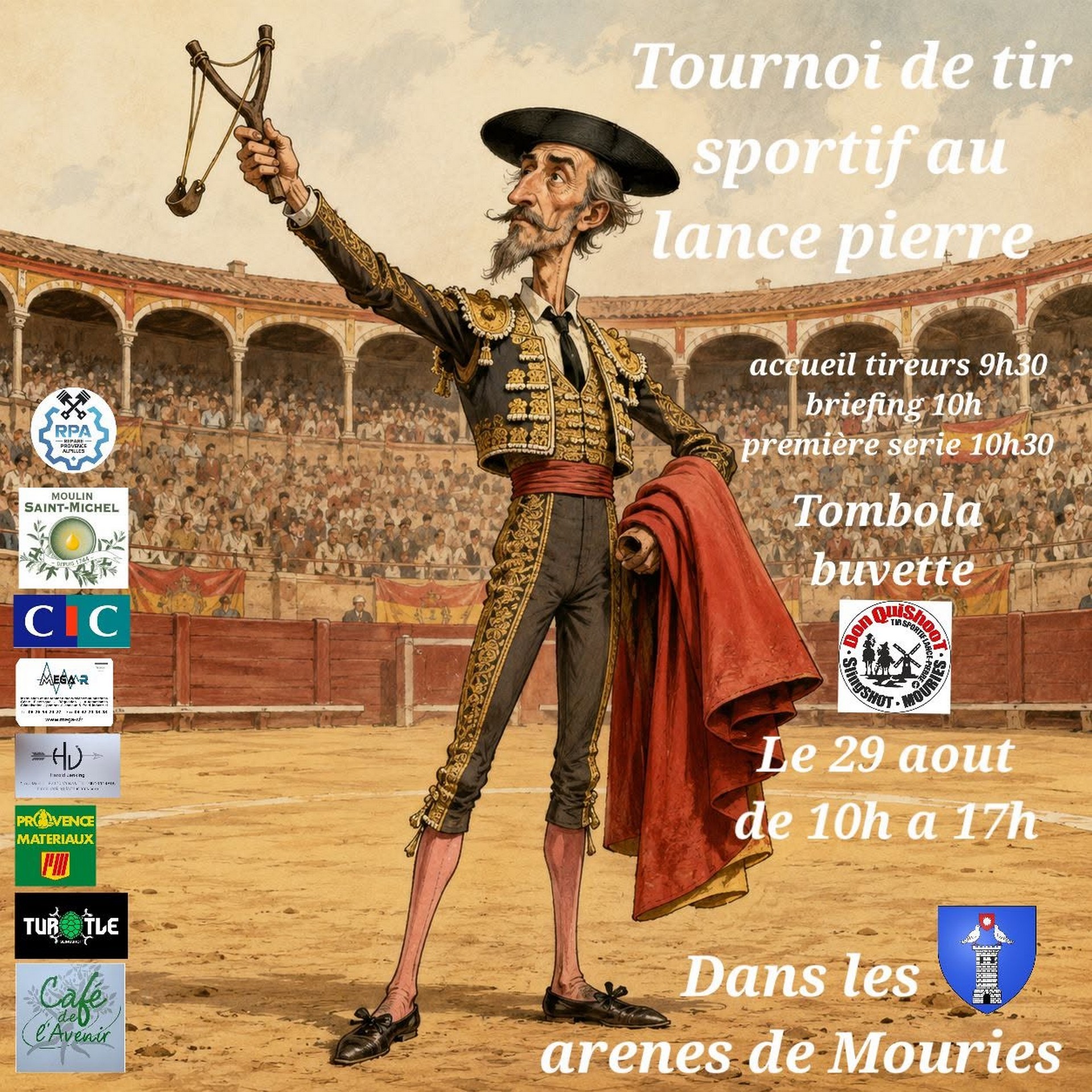 Tournoi de tir sportif au lance-pierre