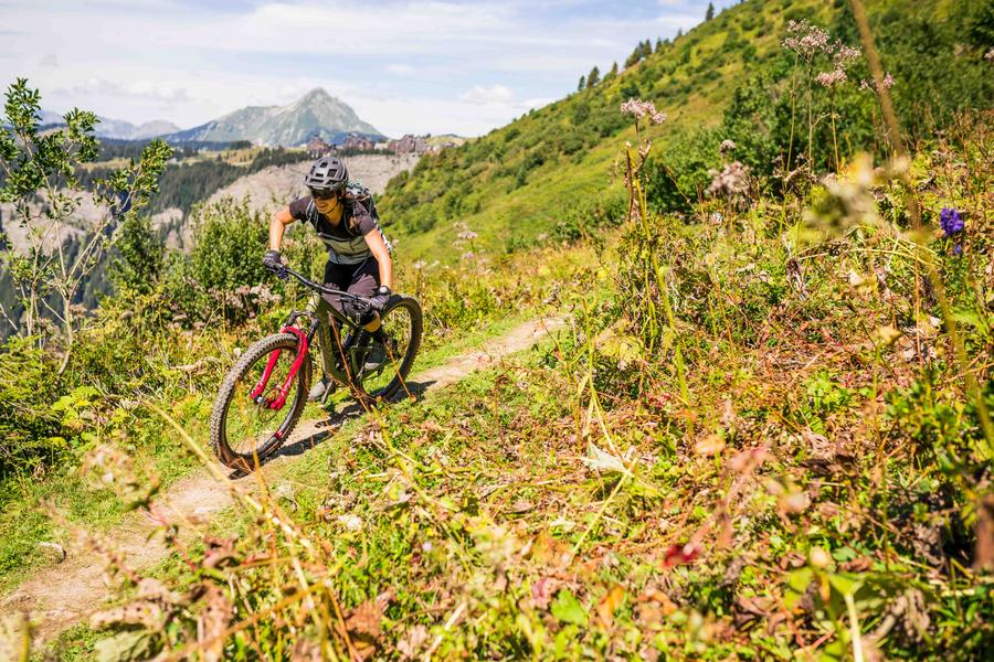 Piste rouge Lac Vert par Mossettes_Avoriaz