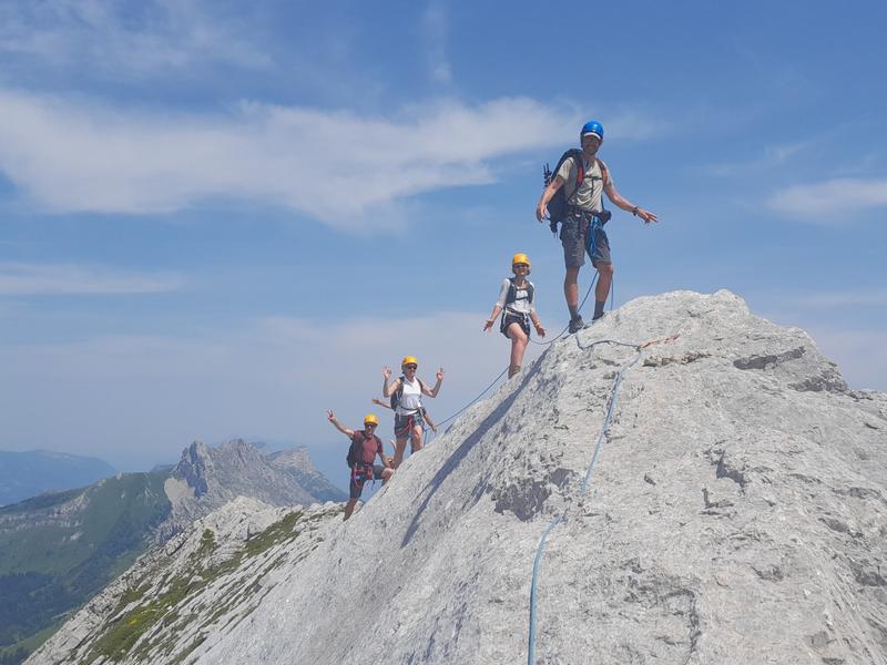 Traversée des arêtes du Gerbier