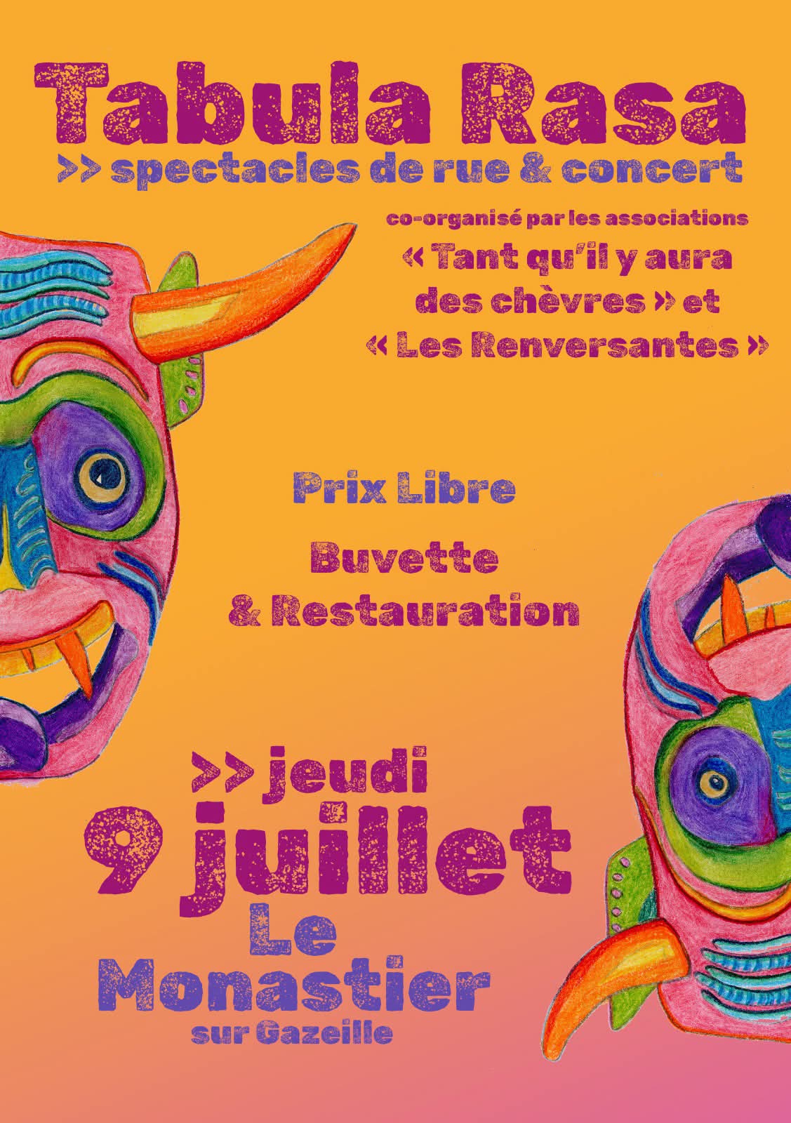 Animation théâtre de rue / Tabula Rasa