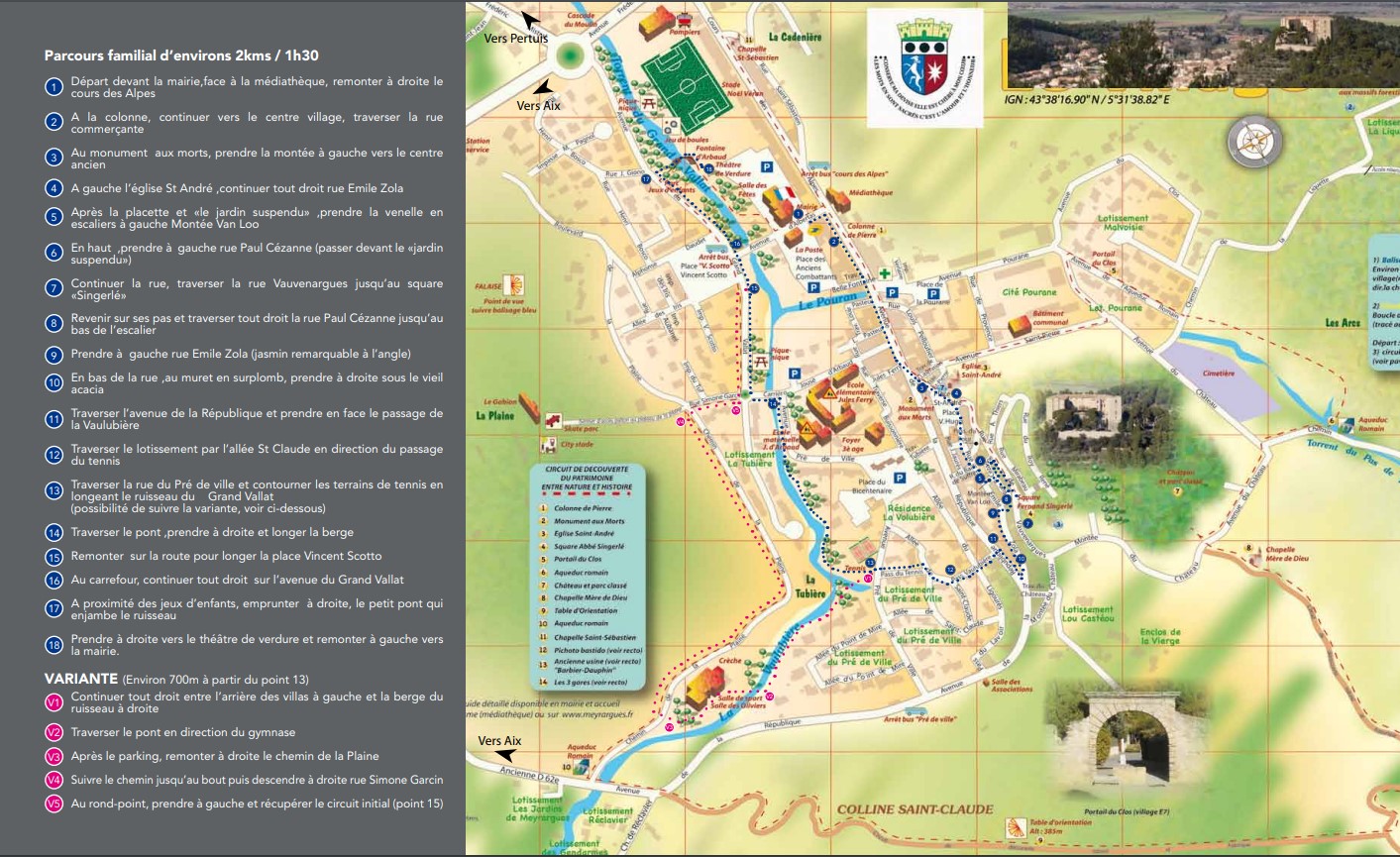 Balade du centre ancien au Grand Vallat