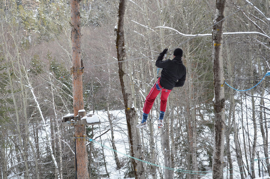 Parcours aventure du Diable Hiver