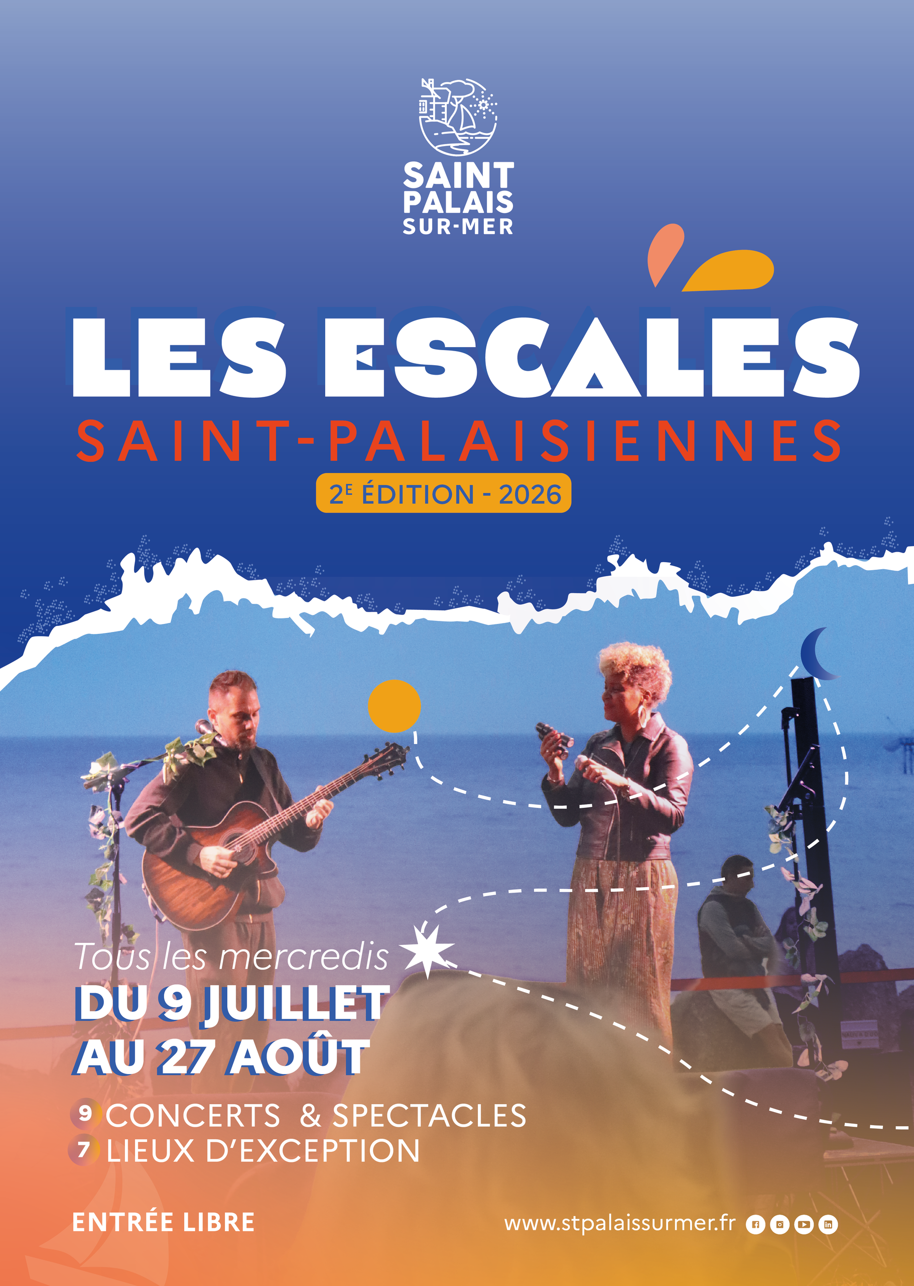 Les Escales Saint-Palaisiennes : concert de Salem 3.0