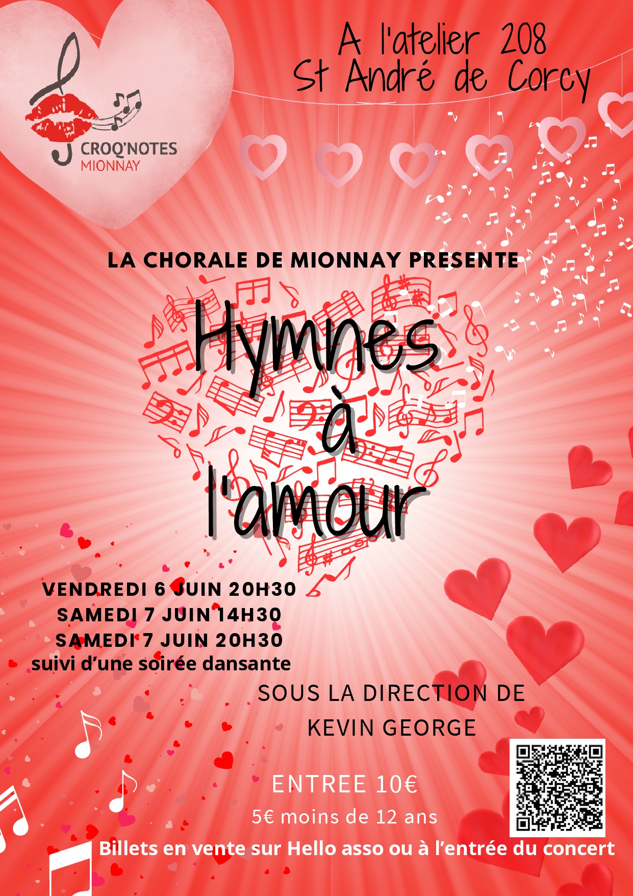 Affiche spectacle CroqNotes 2025