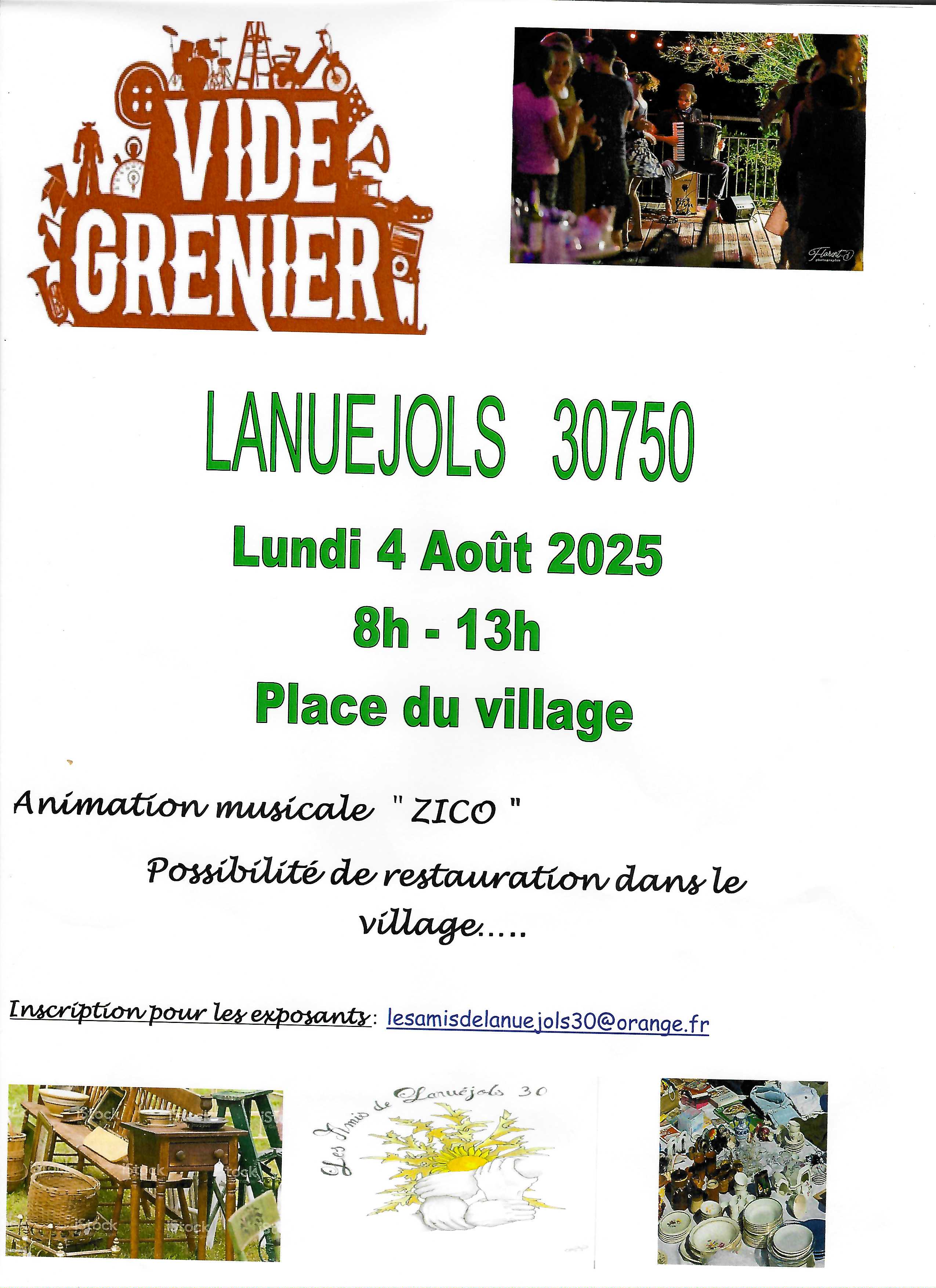 Vide greniers à Lanuéjols_Lanuéjols