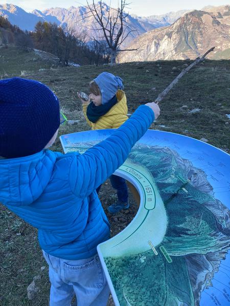 Table d'orientation randonnée depuis Villard-Notre -Dame_Villard-Notre-Dame