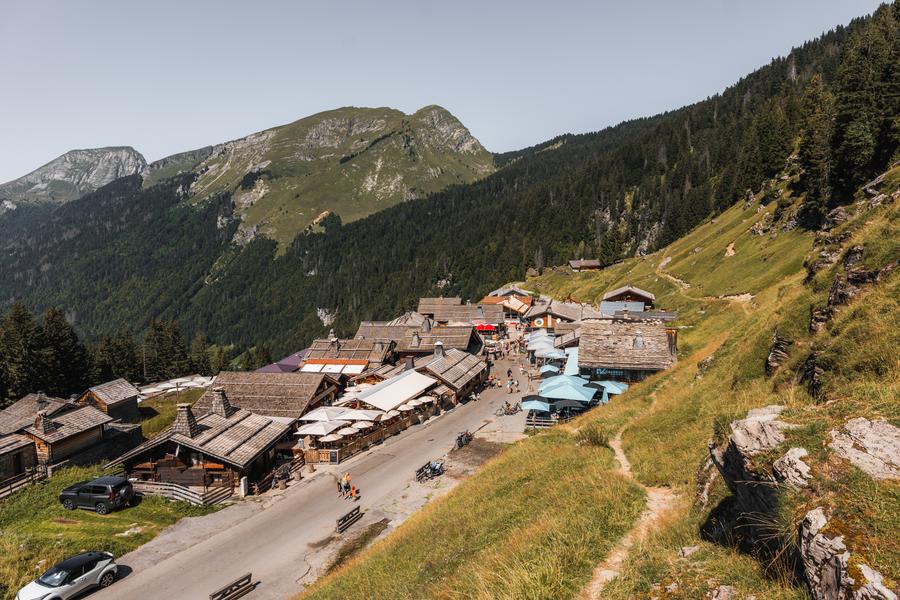 Village des chèvres_Avoriaz