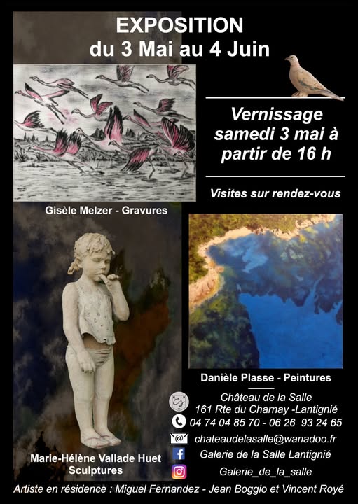 Exposition au château de la Salle_Lantignié