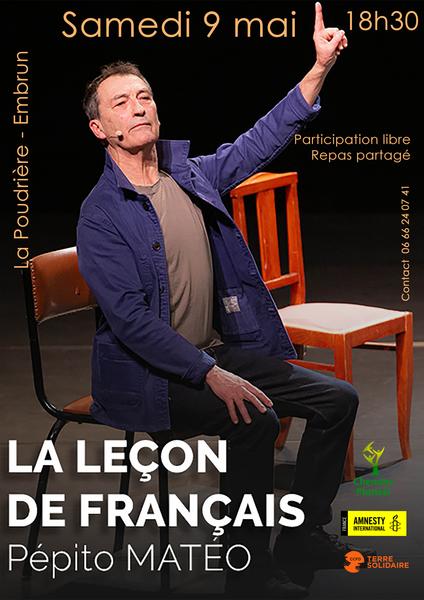 Pépito Matéo 'La leçon de Français'