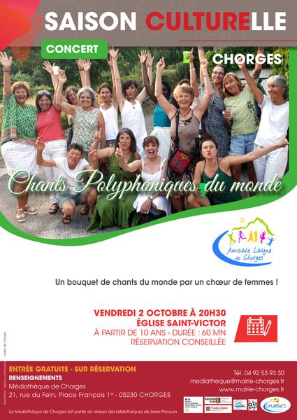 Concert 'Les Polyphon'ettes'
