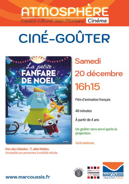  Ciné-goûter - La petite fanfare de Noël