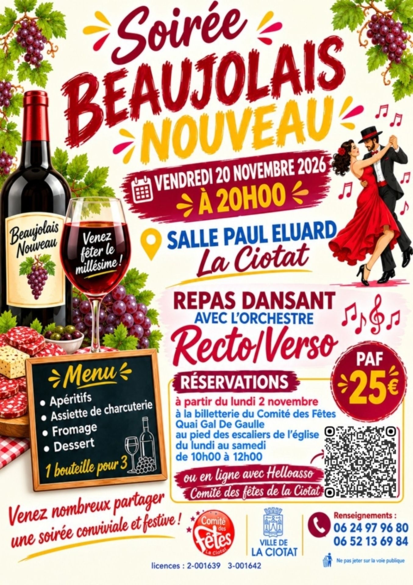 Soirée Beaujolais Nouveau