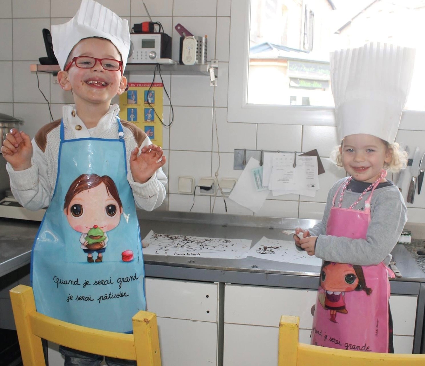 Atelier pâtisserie enfants: entremet chocolat et fruits rouges