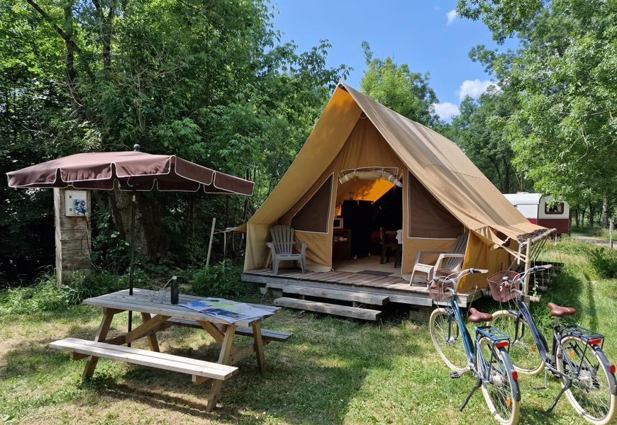 Camping Embarcadère Le Lidon Ecolodge