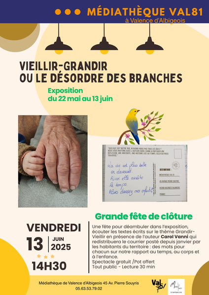 Vieillir - grandir ou le désordre des branches