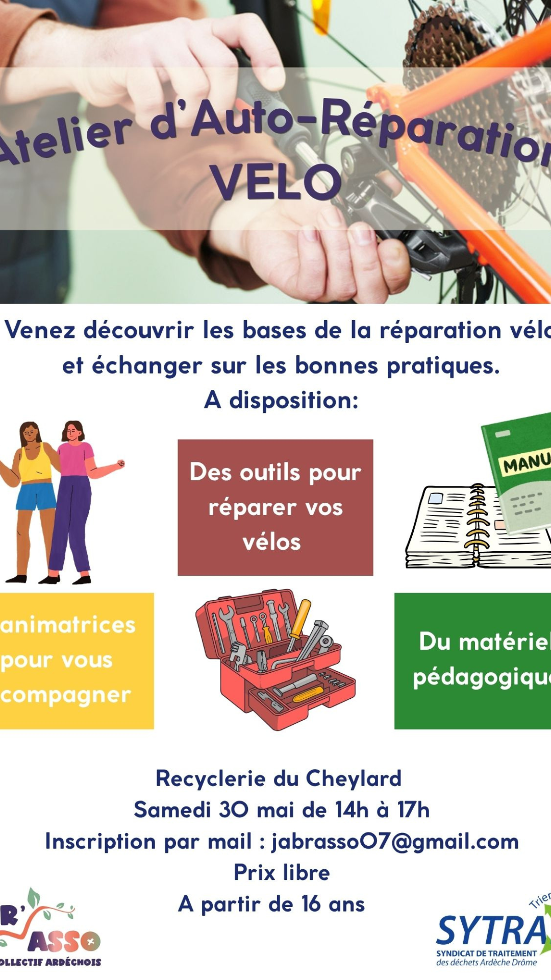 Atelier "Réparation de vélo"