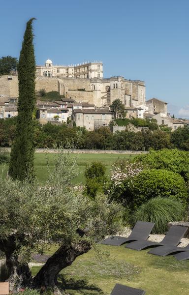 vue exceptionnelle sur le Château de Grignan