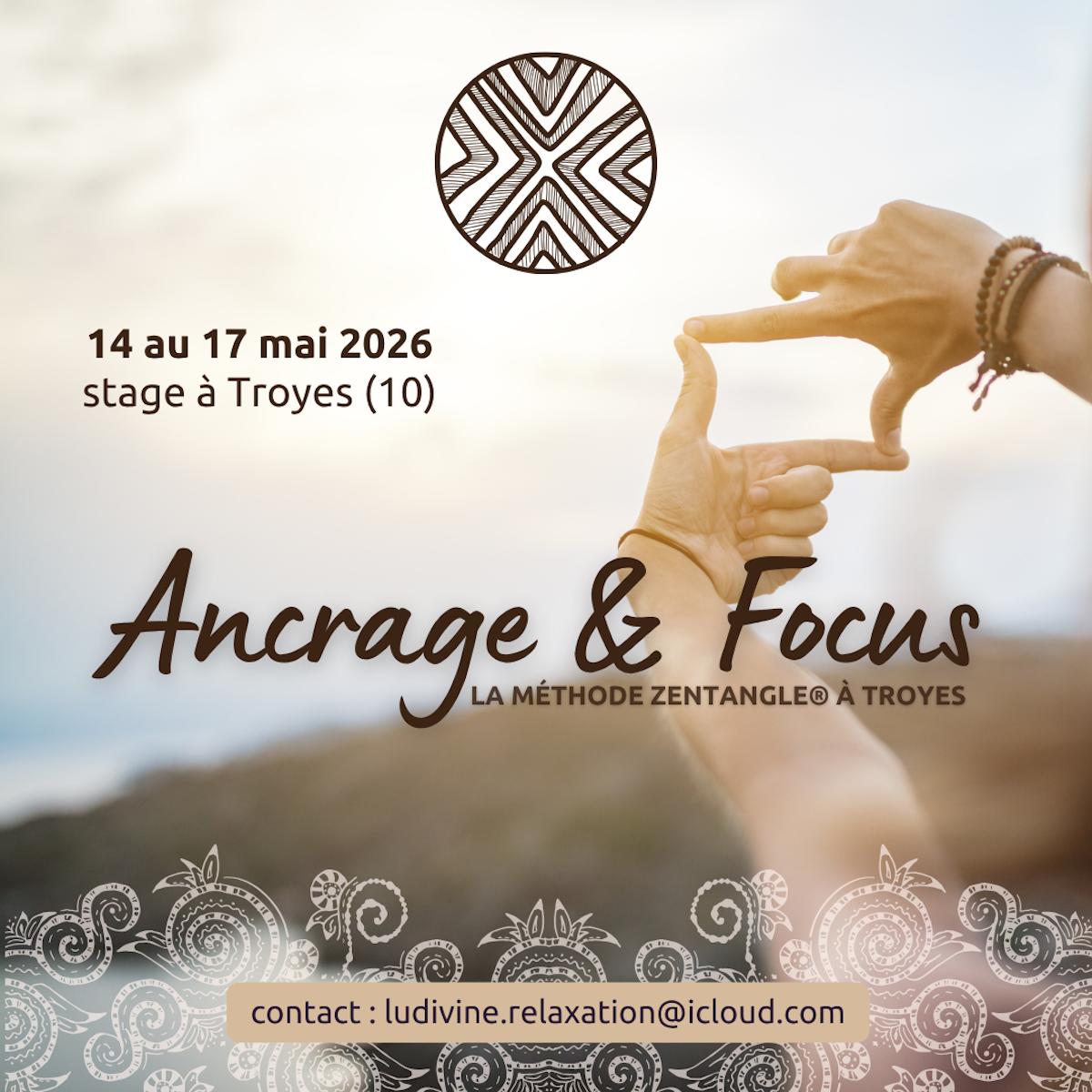 Ancrage &amp; Focus : la méthode sensorielle pour reconquérir ton attention — visuel événement