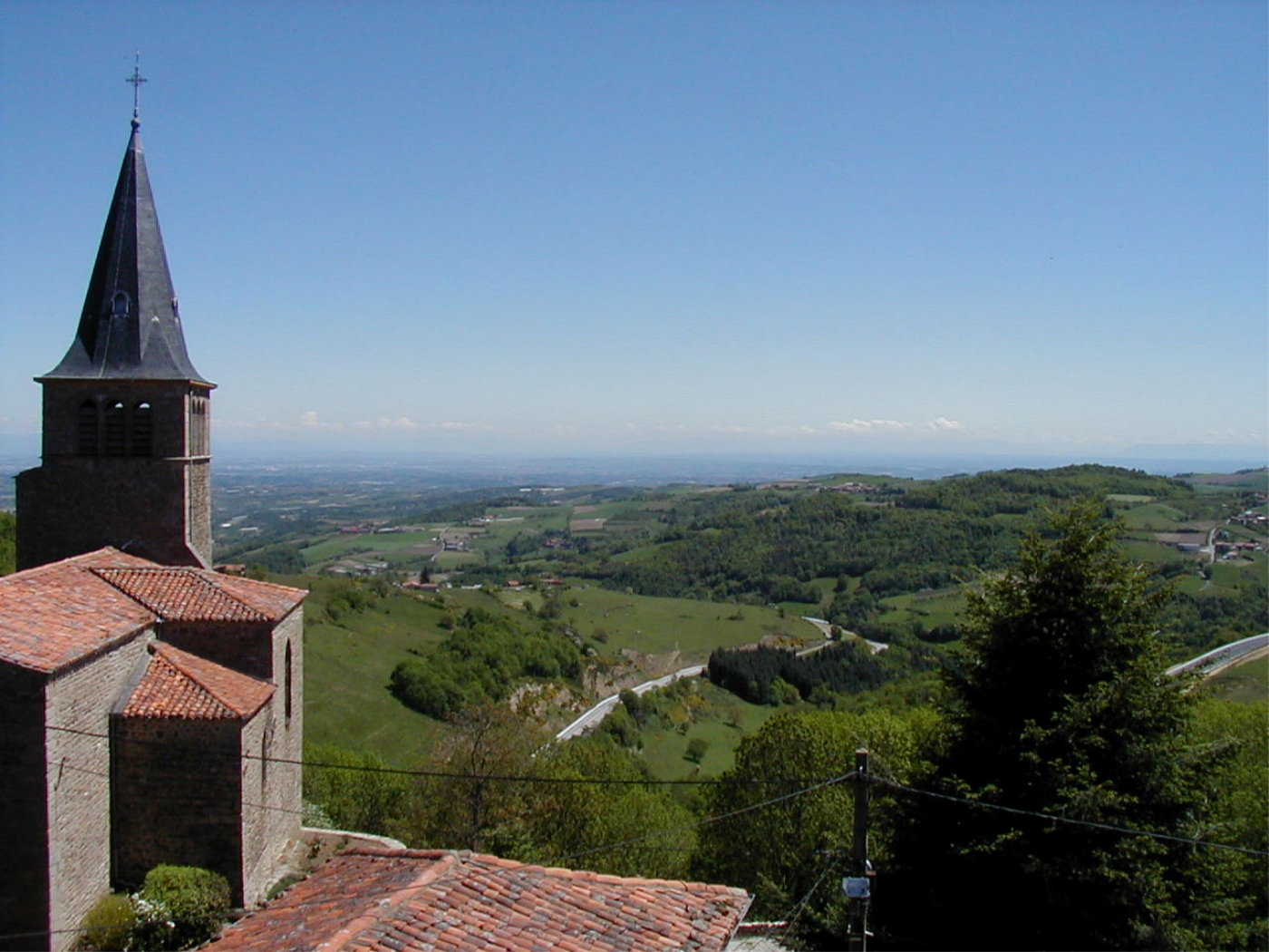 Visite guidée du site médiéval de Rochefort en soirée_Saint-Martin-en-Haut