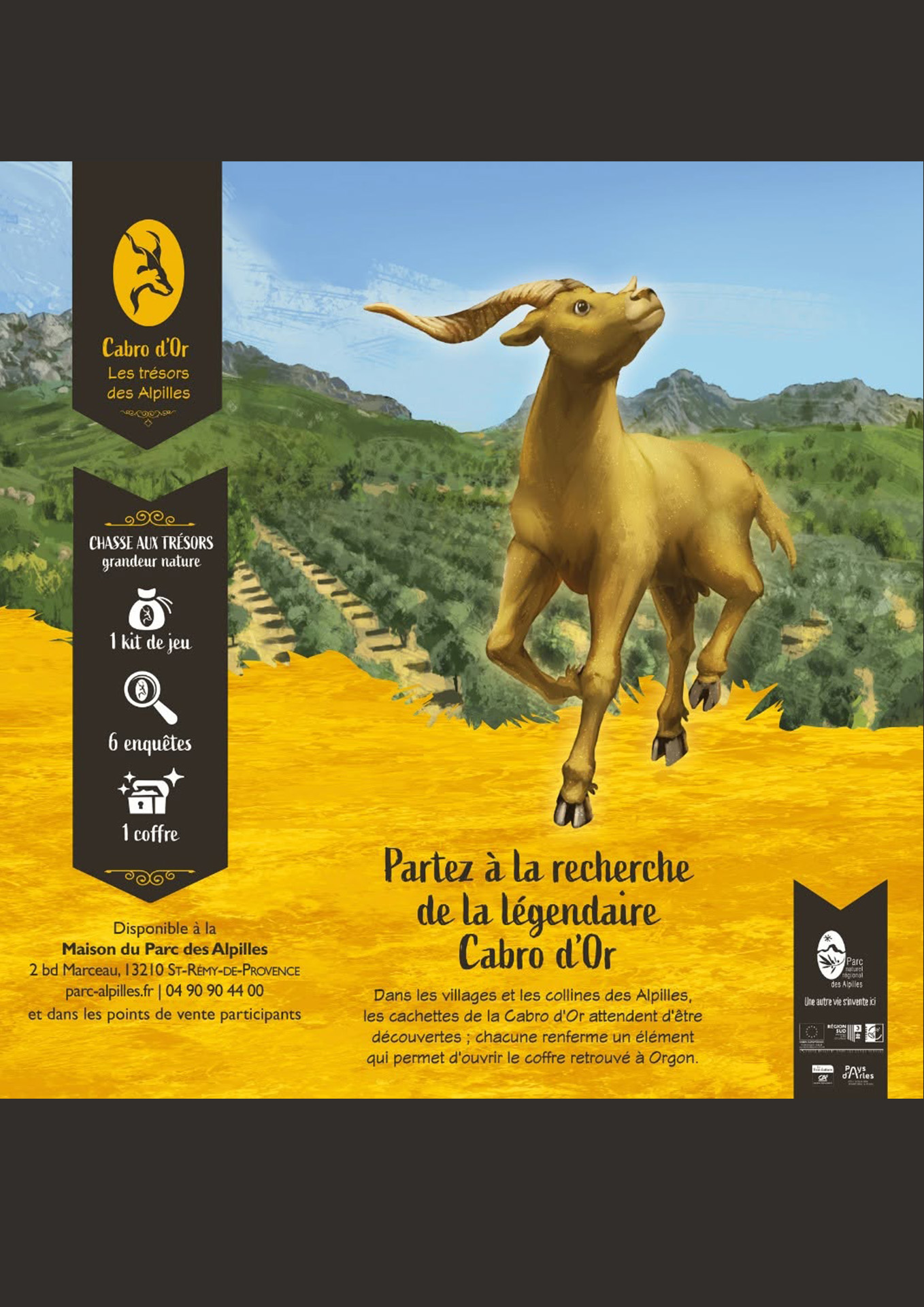 Chasse aux trésors : Cabro d’Or, les trésors des Alpilles