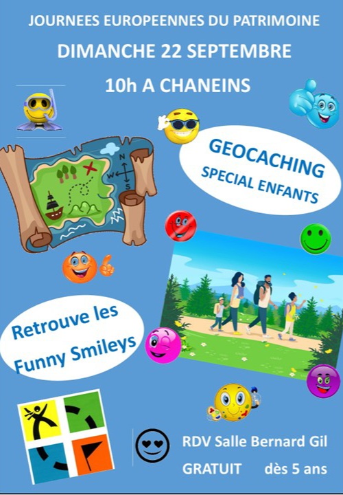 Géocaching à Chaneins