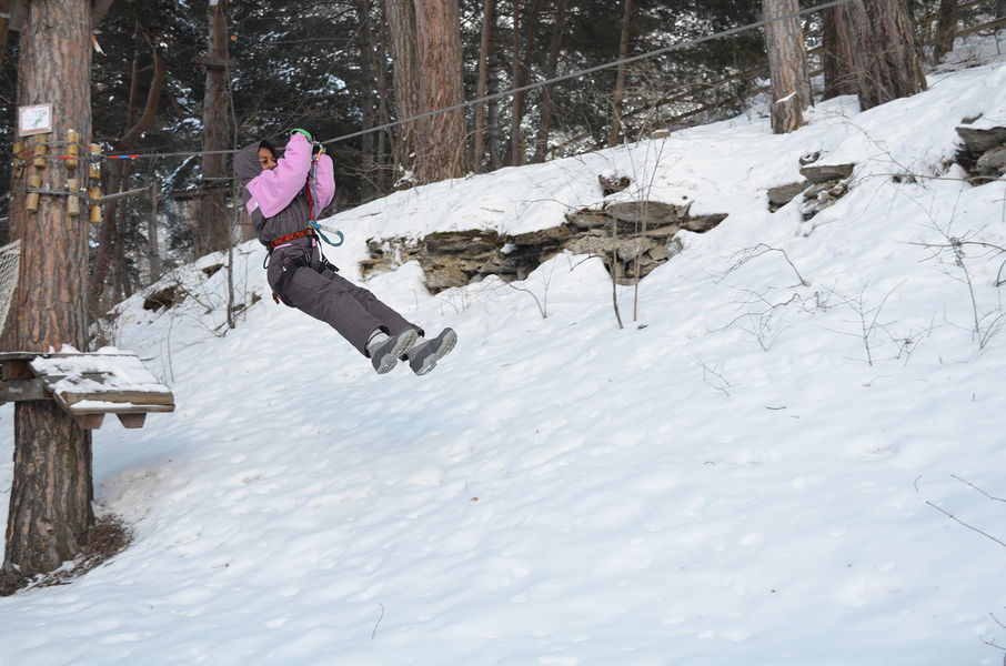 Parcours aventure du Diable Hiver