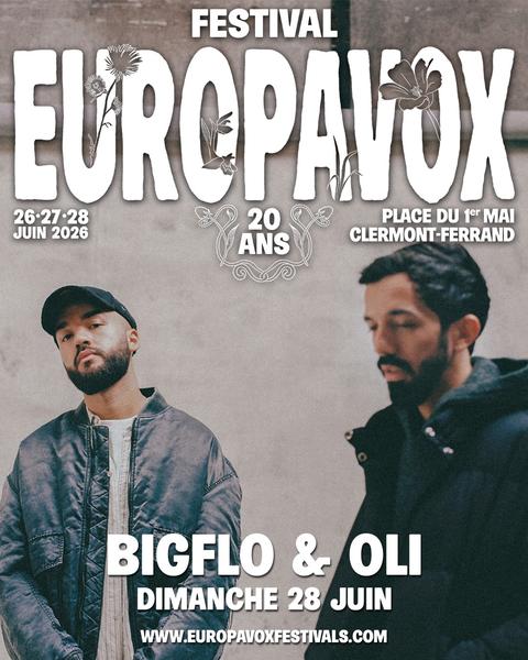 Bigflo et Oli | Festival Europavox 2026