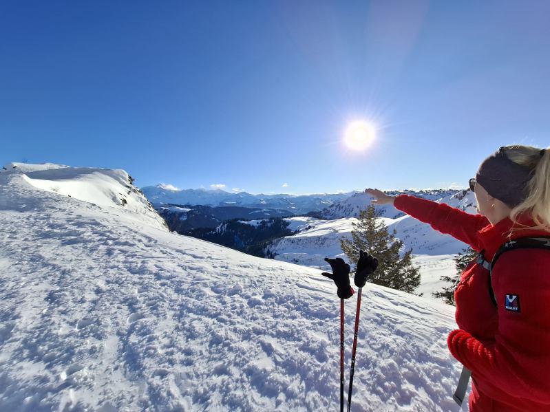 Sortie en raquettes accompagnée 