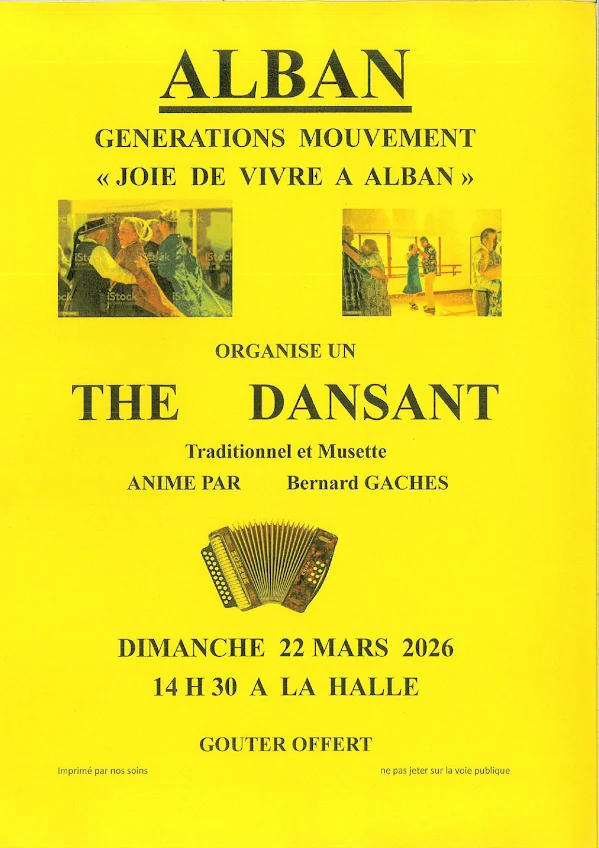 Thé dansant à Alban_Alban