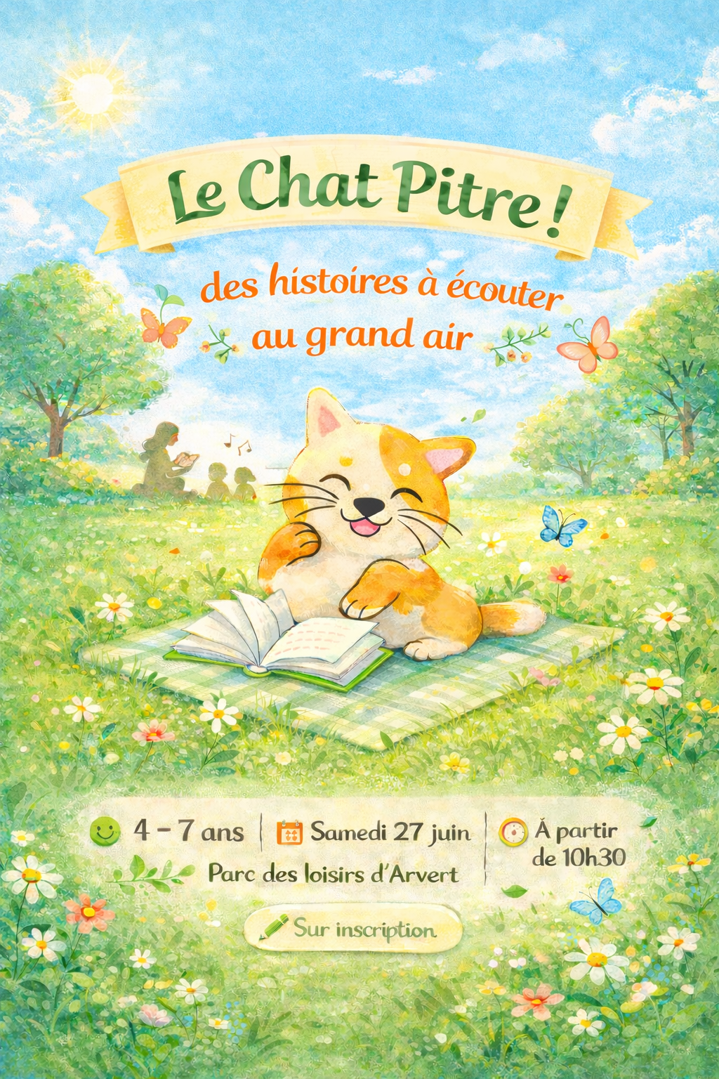 Le "Chat Pitre" au Grand Air !