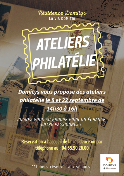 Ateliers philatélie