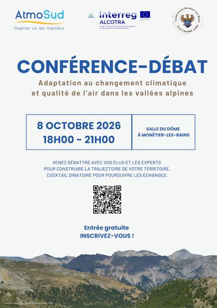 Conférence-débat présentée par AtmoSud et ses partenaires