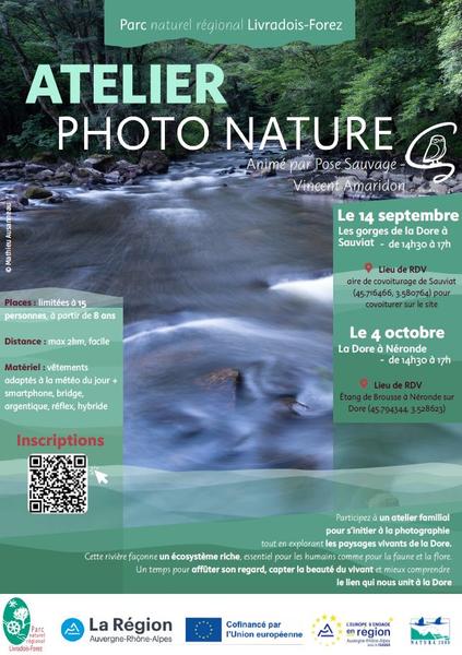 Atelier - Photo nature