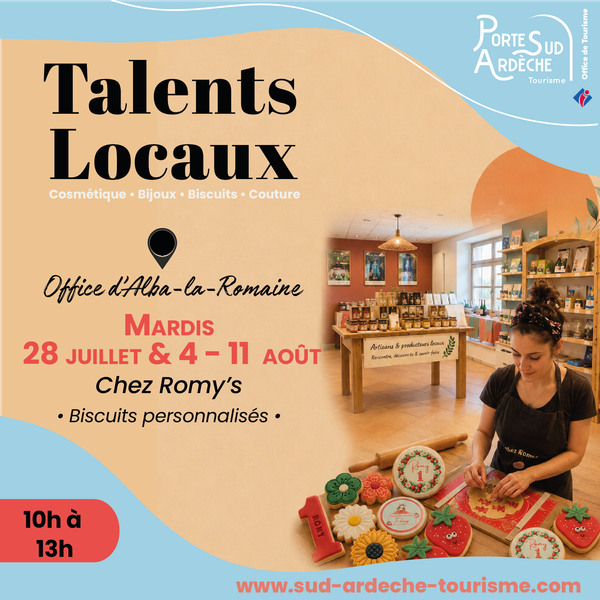 A la découverte des Talents locaux : Terroir & Artisan à Alba-la-Romaine_Alba-la-Romaine