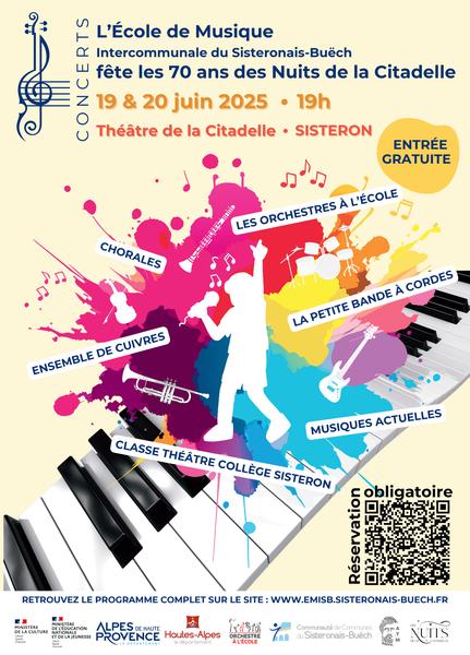 70 ans des Nuits de la Citadelle : Rencontres chantantes du Sisteronais Buëch_Sisteron