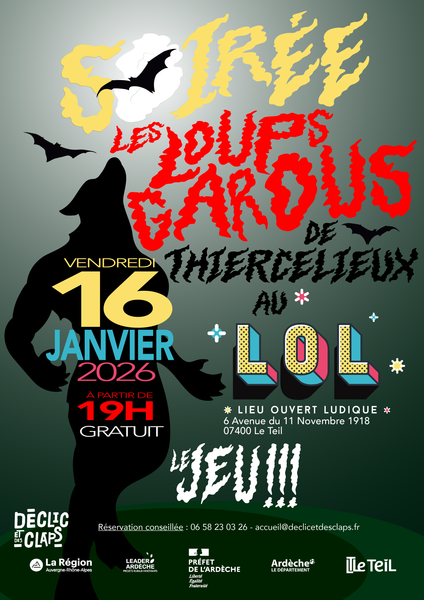 Soirée Les loups garous de Thiercelieux