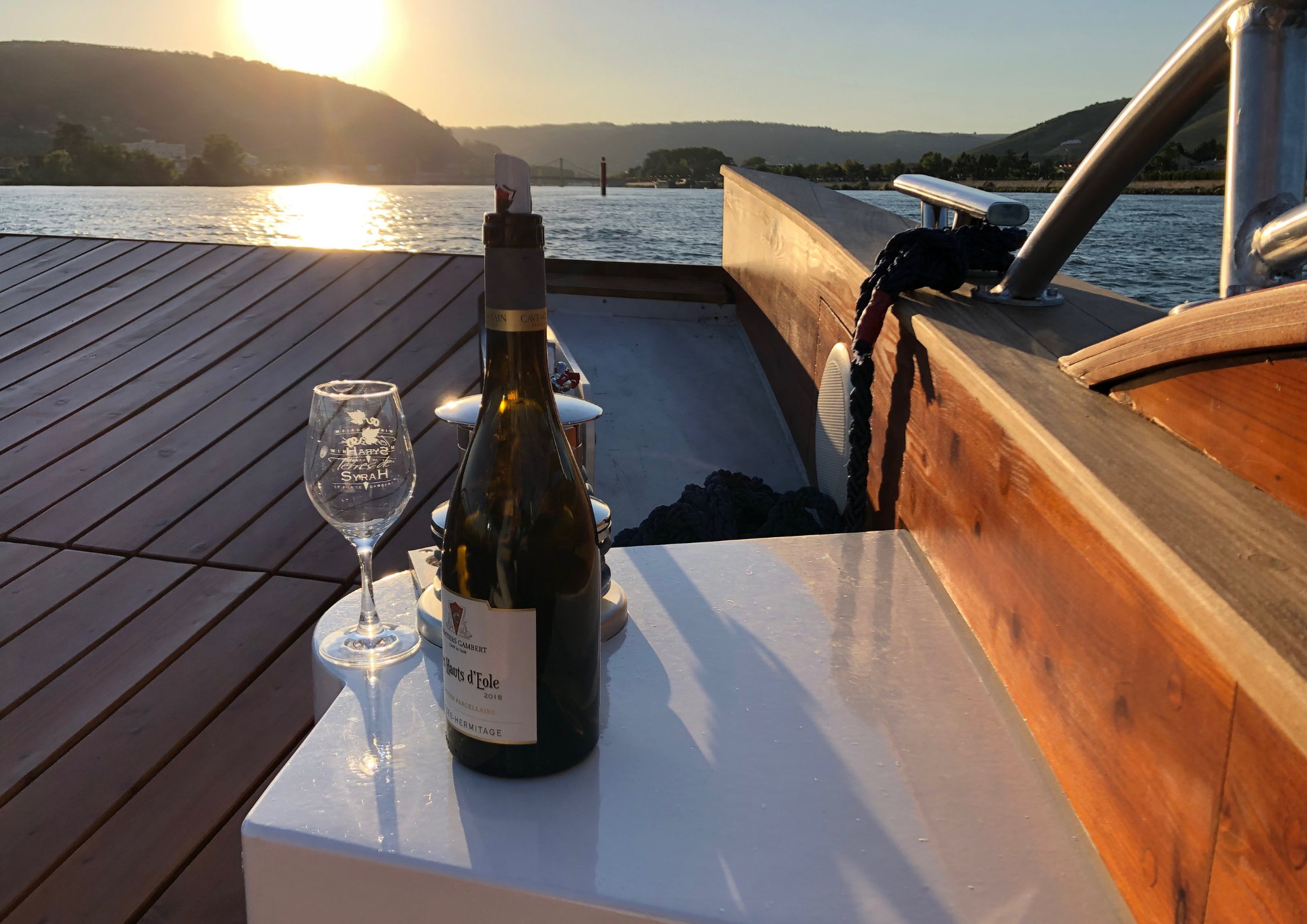 L'instant dîner à Tournon avec les Canotier et le Saint Vic'_Tournon-sur-Rhône