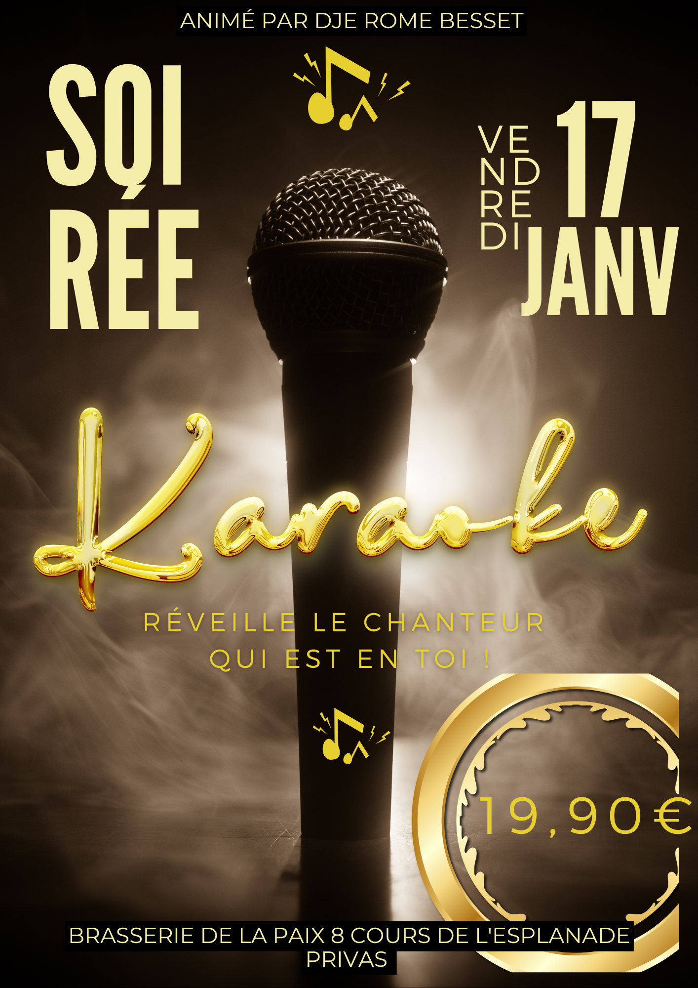 Rendez-vous futés ! : Soirée repas/karaoké