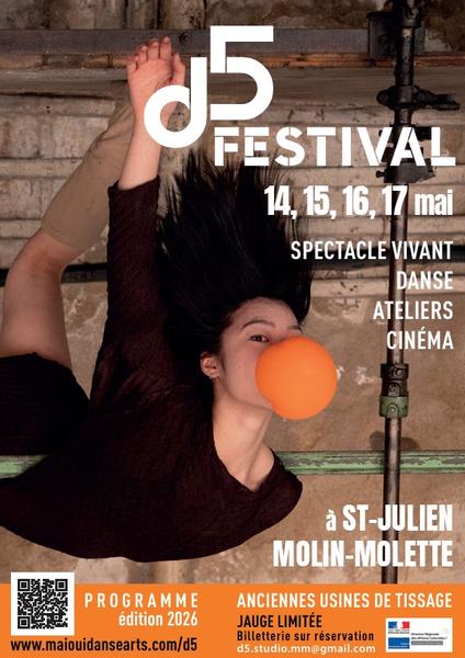 Festival de danse et d'art performatif contemporain_Saint-Julien-Molin-Molette